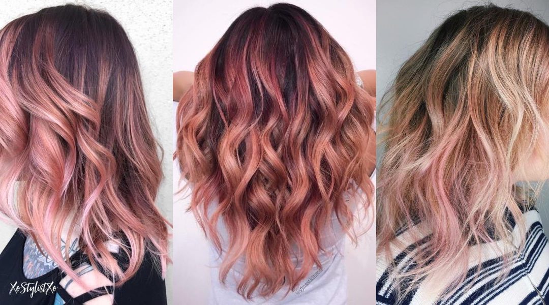 BALAYAGE ROSE’ GOLD: SFUMATURE DI COLORE BELLISSIME CHE DEVI PROVARE