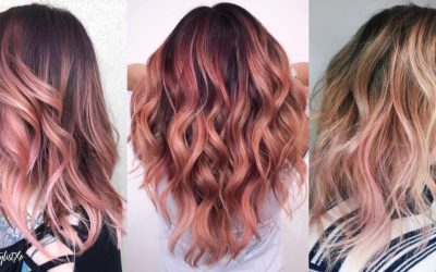 BALAYAGE ROSE’ GOLD: SFUMATURE DI COLORE BELLISSIME CHE DEVI PROVARE