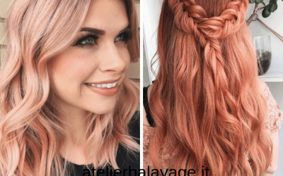 Balayage Peach Blonde: il colore pesca conquista l’estate 2019