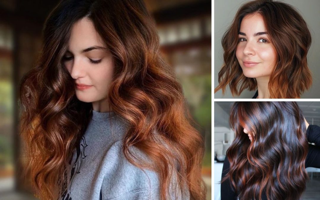 Balayage Rame: sfumature calde e luminose da provare subito