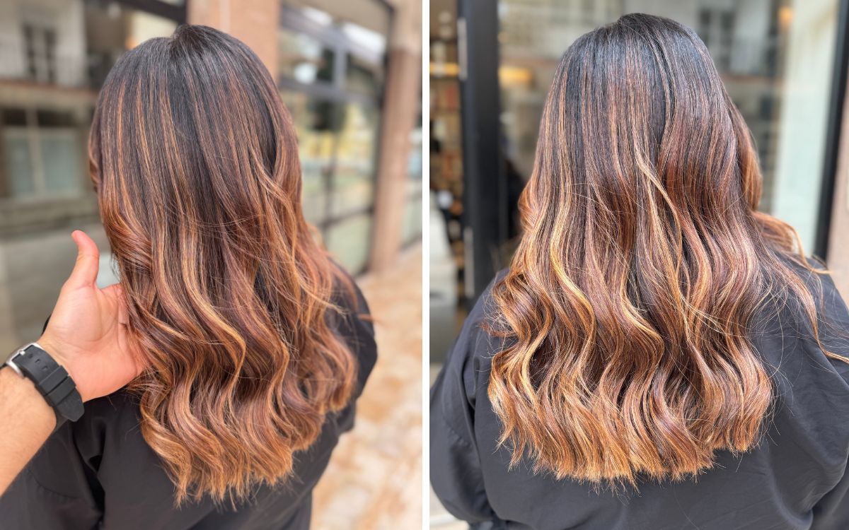 balayage-caramello- Atelier Balayage